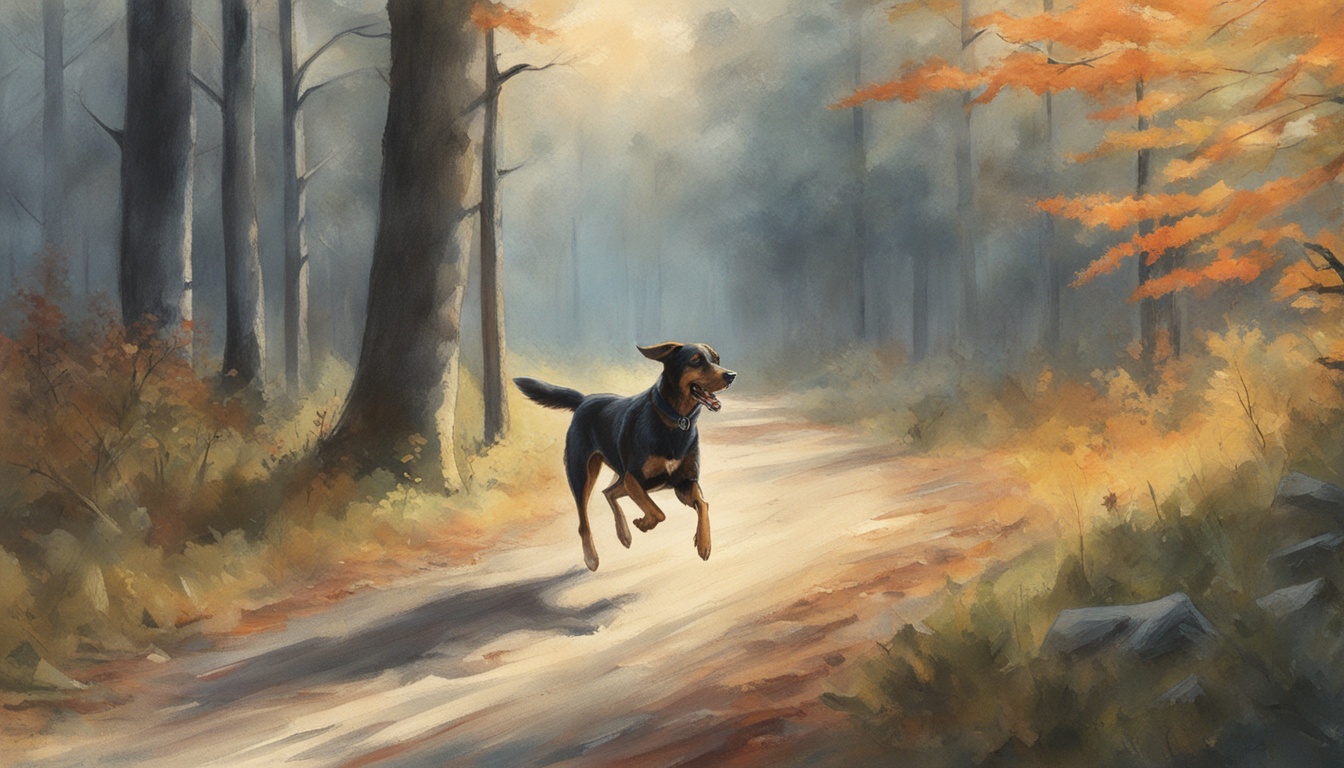 hund jagt reh strafe